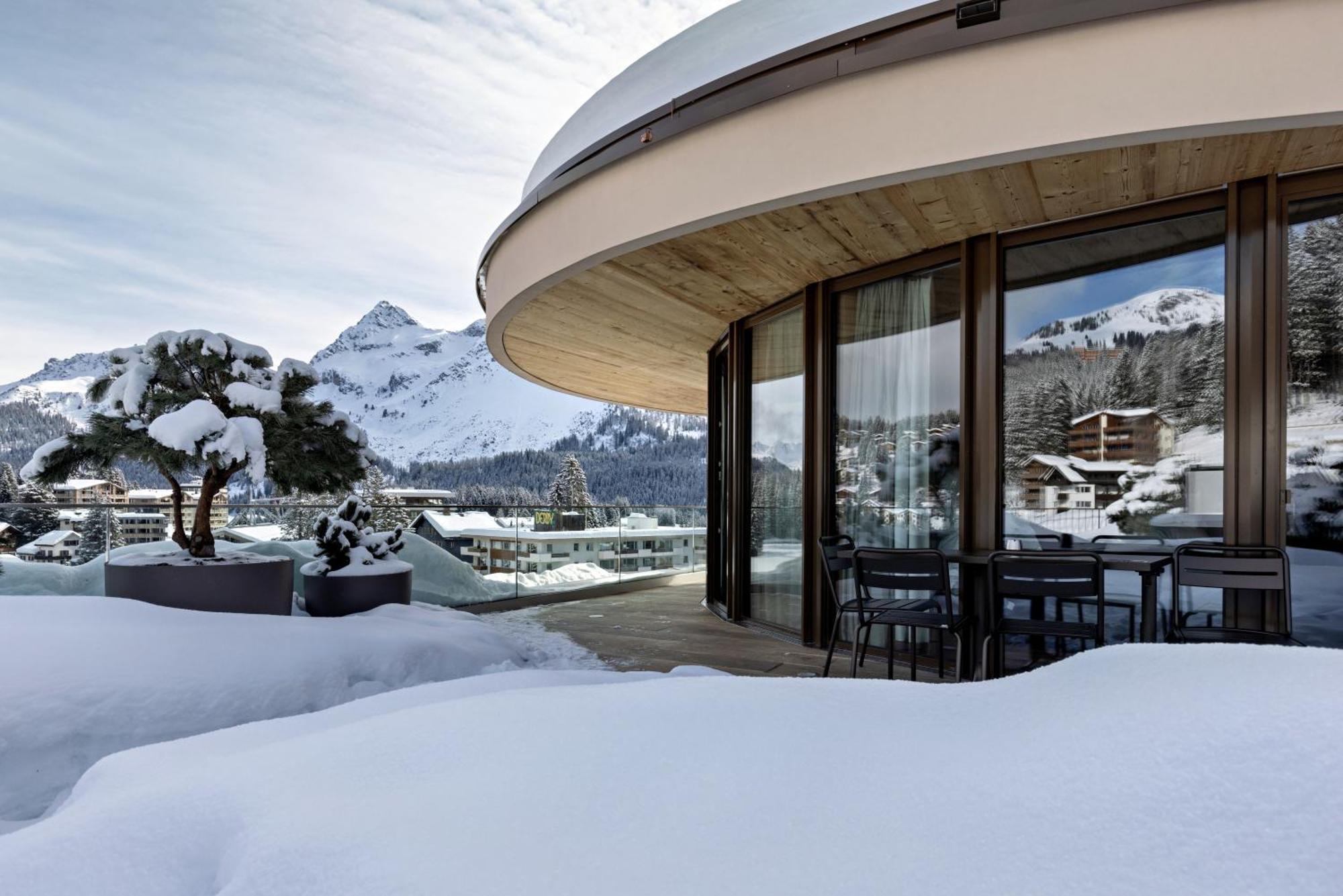 Postresidenz Am See Arosa Esterno foto