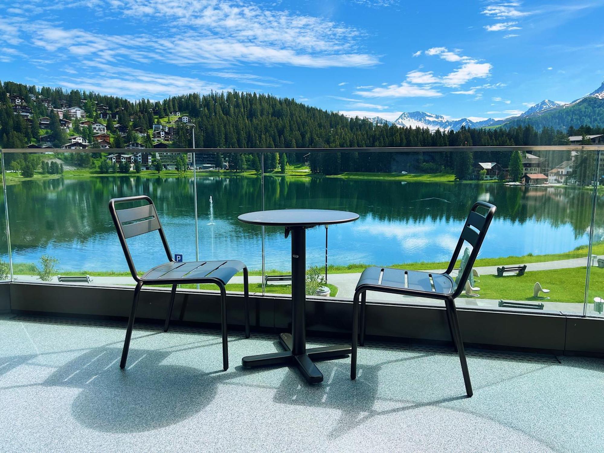 Postresidenz Am See Arosa Esterno foto