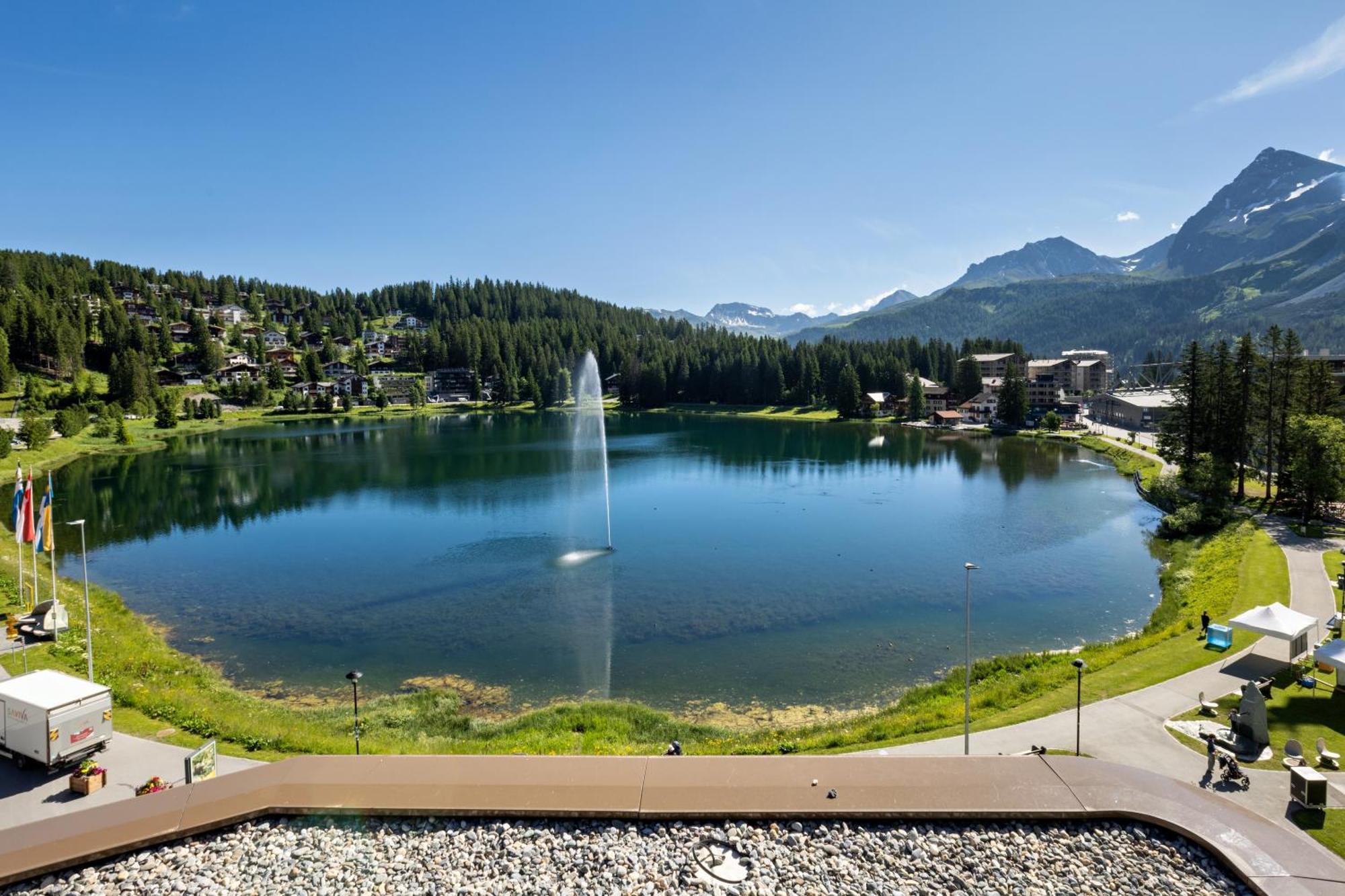 Postresidenz Am See Arosa Esterno foto